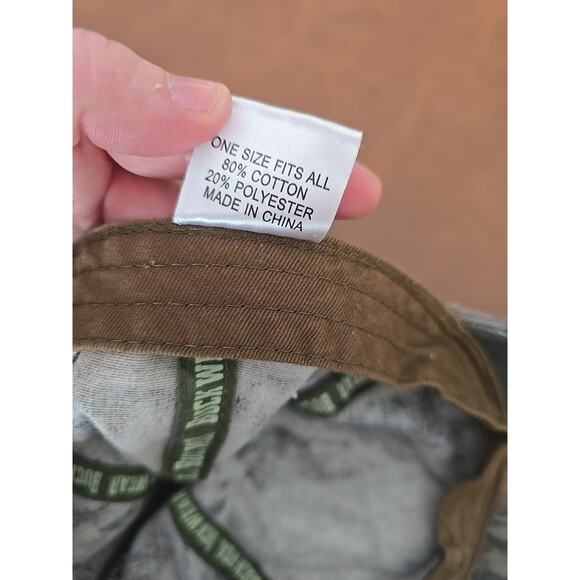 Buck Wear Green Camo Adjustable Outdoor Hunting Baseball Cap Youth One Size - Picture 6 of 6